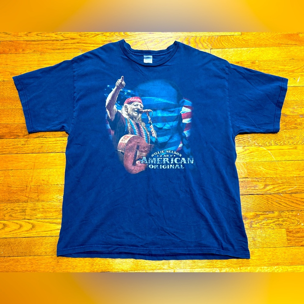 Vintage Y2K Willie Nelson An American Original Tee (2XL)